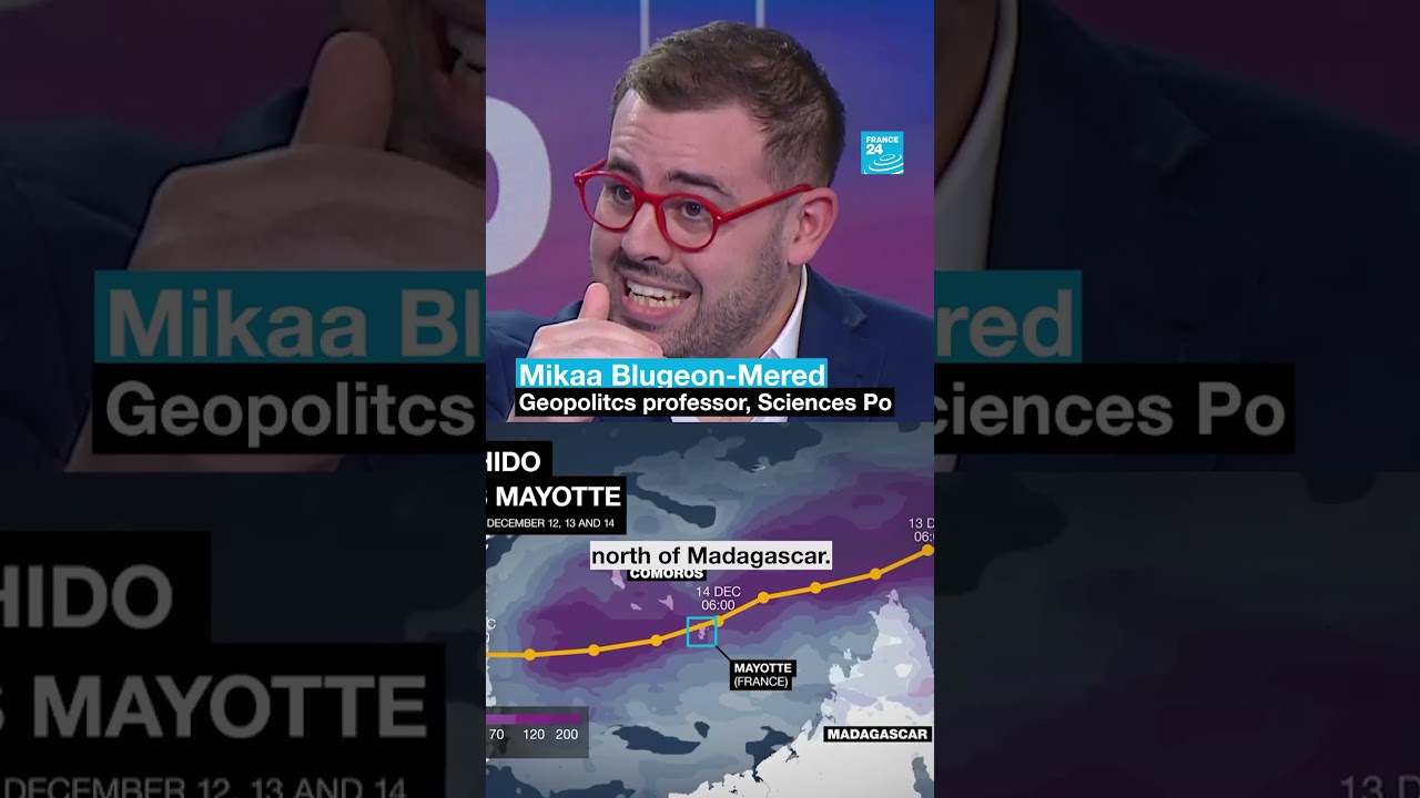 🌪️Why #Cyclonchido is a once-in-a-century phenomenon?🇾🇹 • FRANCE 24 English #Mayotte