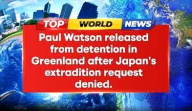 Denmark Releases Anti-Whaling Activist Paul Watson…