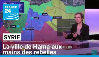Syrie : la ville de Hama aux mains des rebelles • FRANCE 24
