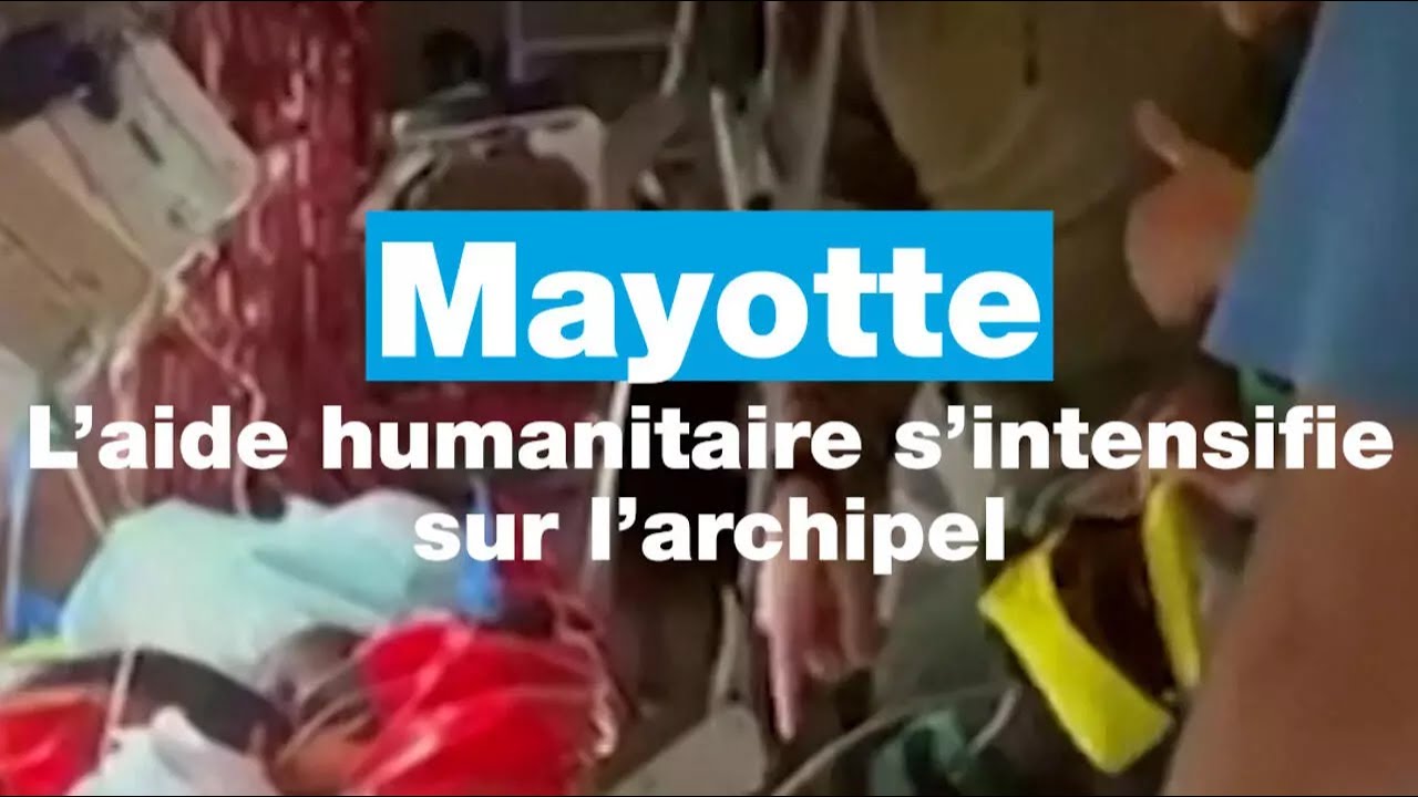#Mayotte : l’aide humanitaire s’intensifie sur l'archipel • FRANCE 24