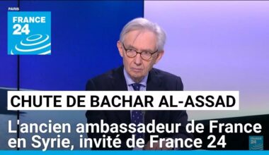 Michel Duclos, ancien ambassadeur de France en Syrie, invité de France 24 • FRANCE 24