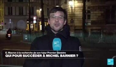 Emmanuel Macron à la recherche de son futur Premier ministre • FRANCE 24