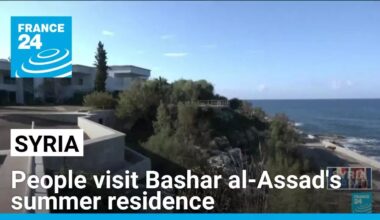 Syrians visit Bashar al-Assad's summer residence • FRANCE 24 English
