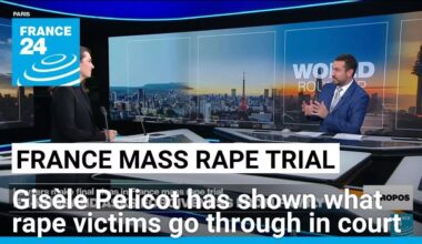 'Gisèle Pelicot has put the spotlight on what rape victims go through in a trial' • FRANCE 24