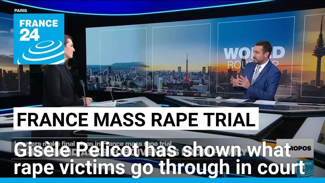 'Gisèle Pelicot has put the spotlight on what rape victims go through in a trial' • FRANCE 24