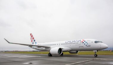 Croatia Airlines takes delivery of second A220-300