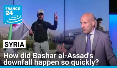 Syria: how did Bashar al-Assad's downfall happen so quickly? • FRANCE 24 English