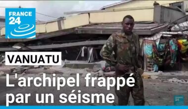 Vanuatu : l'archipel frappé par un séisme de magnitude 7,3 • FRANCE 24