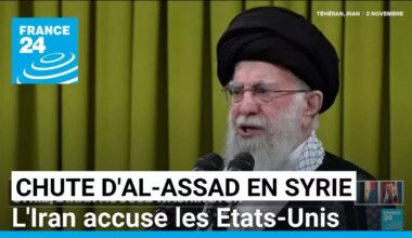 Chute de Bachar al-Assad en Syrie : l'Iran accuse les Etats-Unis • FRANCE 24