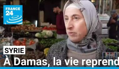 Syrie : à Damas, la vie reprend sans Bachar al-Assad • FRANCE 24
