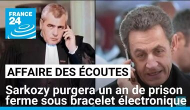 Affaire des écoutes : Sarkozy purgera un an de prison ferme sous bracelet électronique