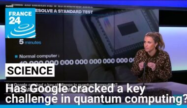 Willow: Has Google cracked a key challenge in quantum computing? • FRANCE 24 English