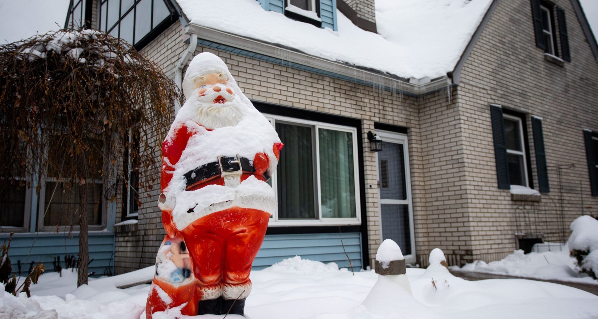How is climate change impacting winter snowfall?
