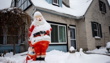 How is climate change impacting winter snowfall?