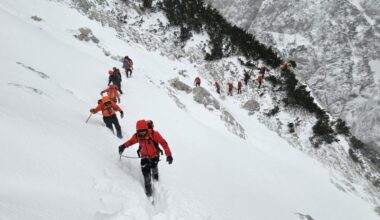 Reševanje madžarske planinke iz Kamniško-Savinjskih Alp