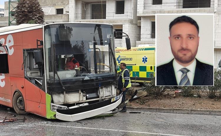 Bus driver injured in St Julian’s accident dies in hospital