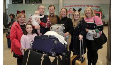 Ireland witnesses its busiest Christmas for over a decade as 2.5m revellers travel this week