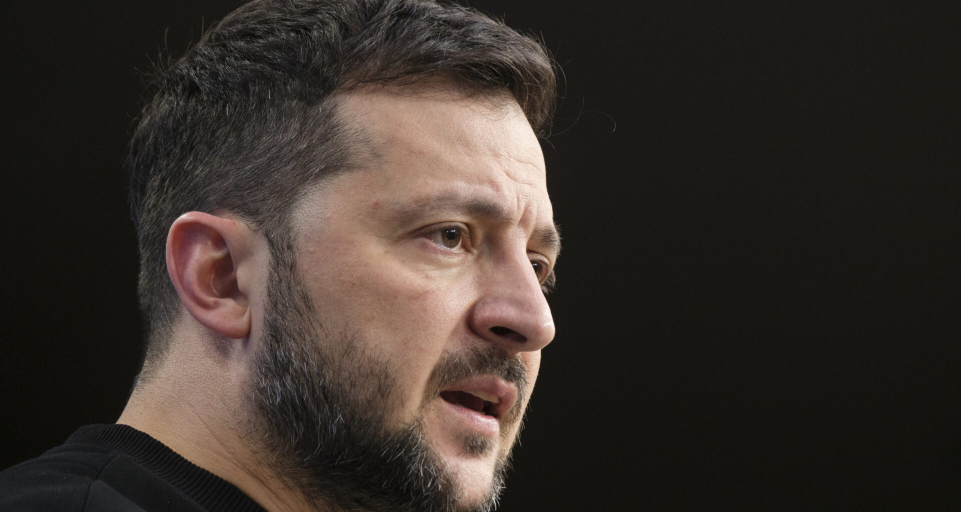 Ukrainian president Volodymyr Zelensky