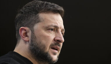 Ukrainian president Volodymyr Zelensky