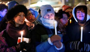 Photos: Crowds at the Peace March