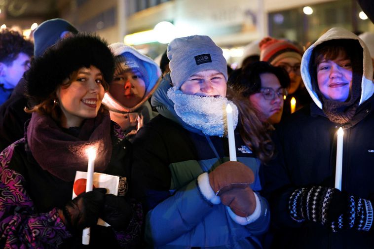 Photos: Crowds at the Peace March