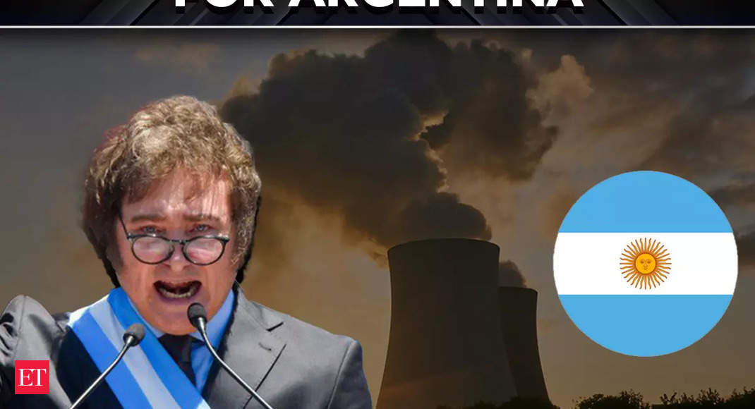 Milei eyes Nuclear for AI; unveils plan for Small Modular Reactors to meet growing energy demands - The Economic Times Video