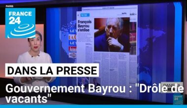 Futur gouvernement Bayrou : "L'union nationale mort-née?" • FRANCE 24