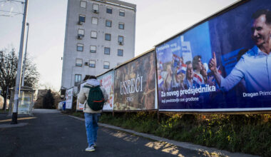 Outspoken president facing big field in Croatian election