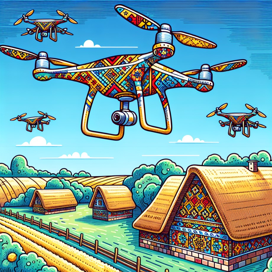 Amidst Ongoing Conflict: Russian Drone Strikes Escalate Tensions in Ukraine