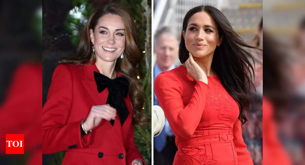 'Sobbing on the floor': Harry spills Meghan Markle and Kate’s dress debate during royal wedding