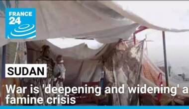 Sudan's war is 'deepening and widening' a famine crisis • FRANCE 24 English