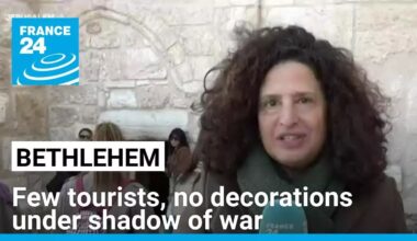 Christmas in Bethlehem: Few tourists, no decorations under shadow of war • FRANCE 24 English