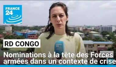 RD Congo : nouvelles nominations dans un contexte de crise dans l'est du pays • FRANCE 24