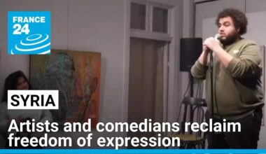 Syria: Artists and comedians reclaim freedom of expression • FRANCE 24 English