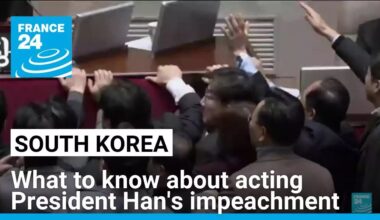 What to know about South Korean acting President Han's impeachment • FRANCE 24 English