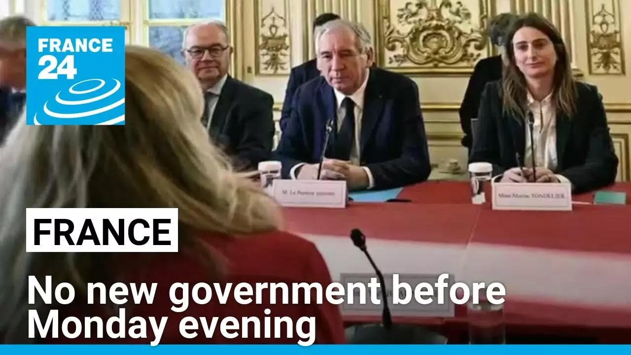 France not to name new government before Monday evening • FRANCE 24 English
