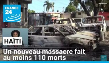 En Haïti, les gangs font régner la terreur, un nouveau massacre fait au moins 110 morts