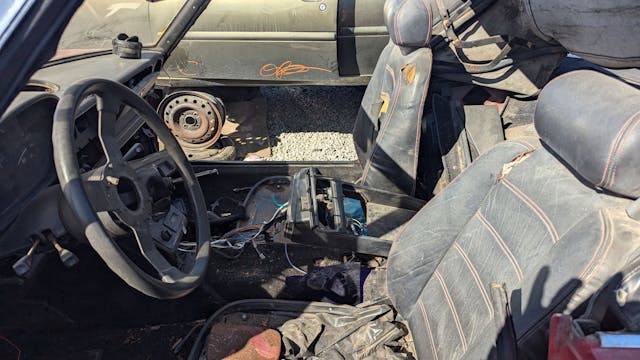 1987 Alfa Romeo Spider interior