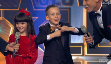 Zmagovalca šova Slovenija ima talent sta Edvard in Frida!