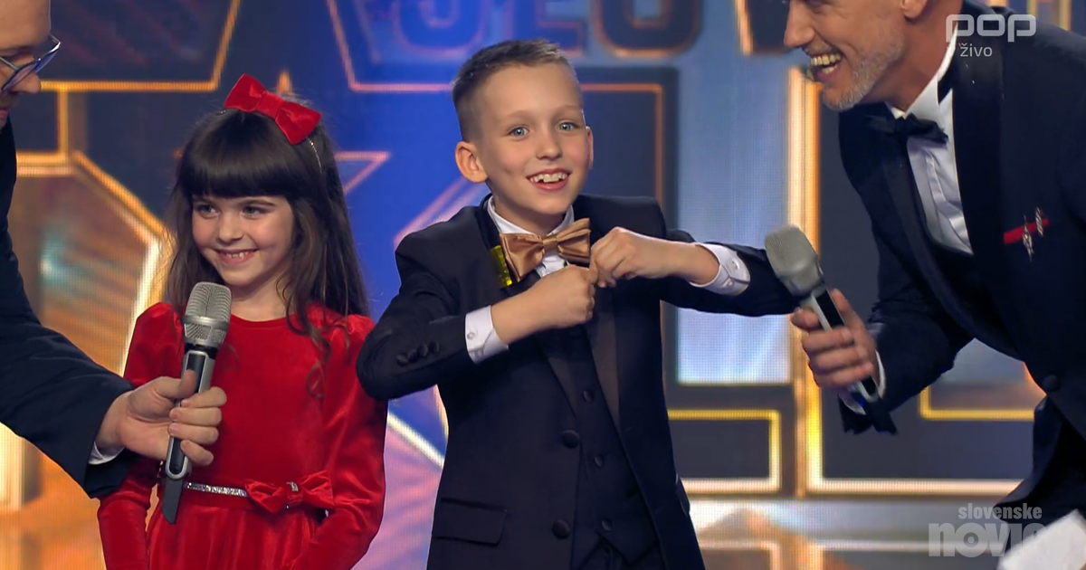 Zmagovalca šova Slovenija ima talent sta Edvard in Frida!