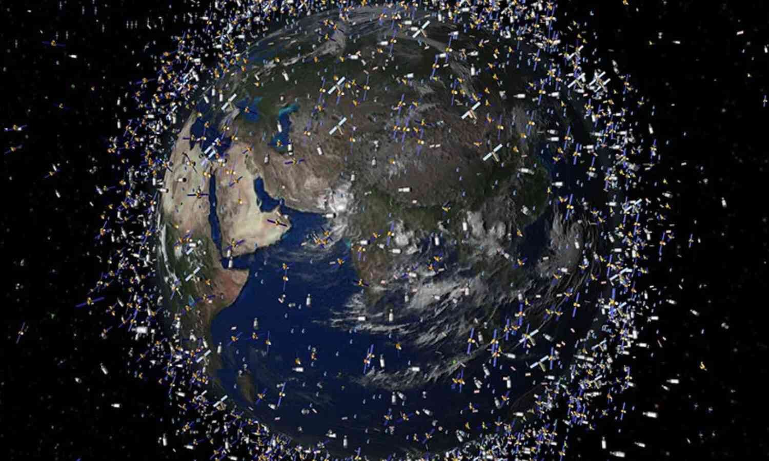 Earth Orbit Faces Satellite Congestion Crisis