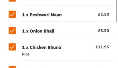 No Just Eat, I don’t want to order literally everything I have ever ordered from this restaurant at the same fucking time