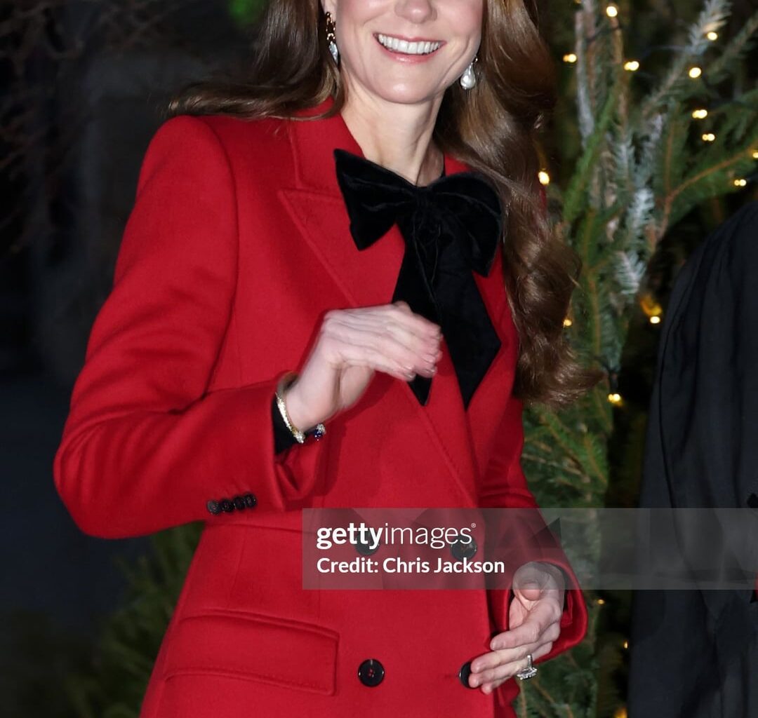 First photos of Kate at the Carol concert