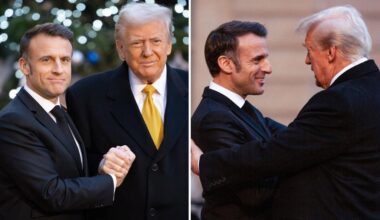 Trump tells The Post about his 'firm' viral handshake with French President Emanuel Macron – and reveals NATO talks