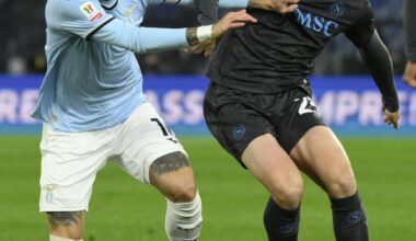 Italy Cup: Lazio vs. Napoli -Xinhua