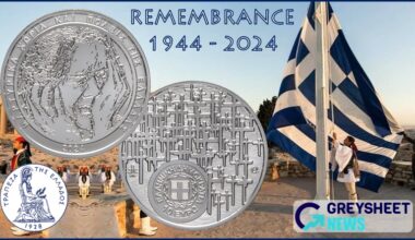 enlarged image for Greece: New Silver Proof Coins Mark World War II-Era of National Remembrance