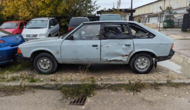 AZLK Aleko 2141 Hatchback Is Down on the Bulgarian Street