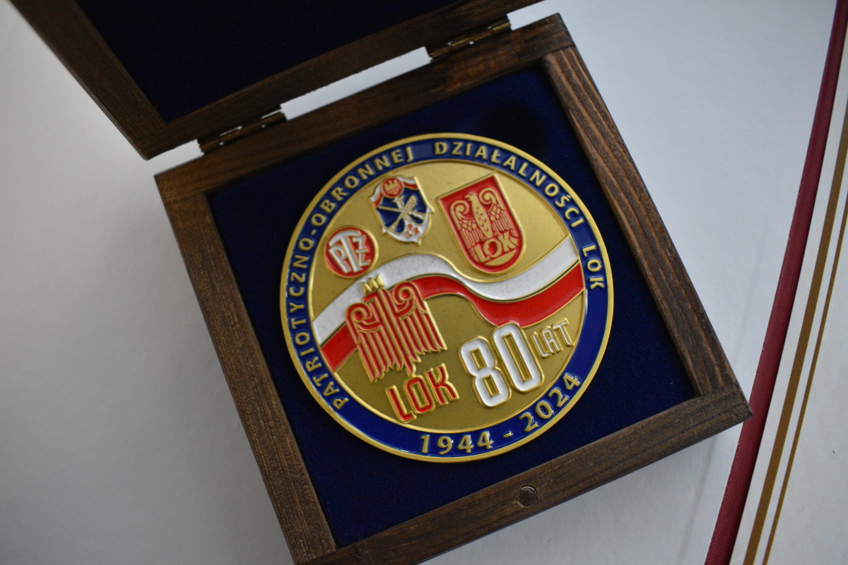 Medal z okazji 80-lecia Ligi Obrony Kraju - Aktualności