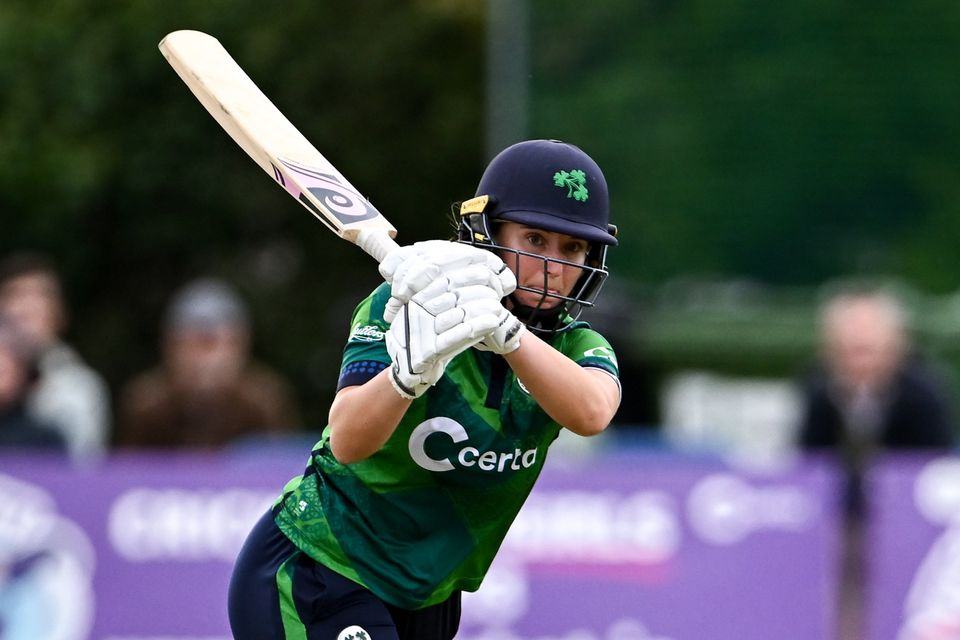 Leah Paul led Ireland to victory. Photo: Sportsfile