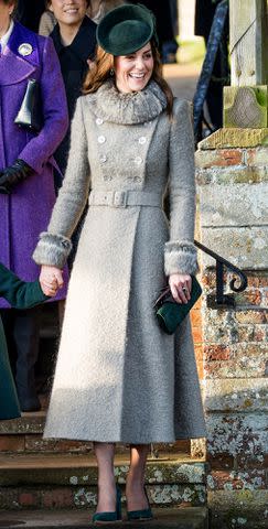 Pool/Samir Hussein/WireImage Catherine, Duchess of Cambridge attends the Christmas Day Church service at Church of St Mary Magdalene on the Sandringham estate on Dec. 25, 2019 in King's Lynn, United Kingdom